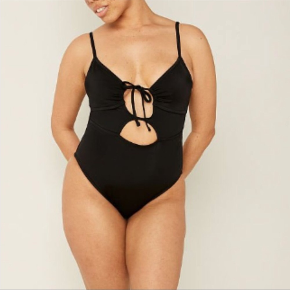 PINK Victoria’s Secret Cutout One Piece Swimsuit
